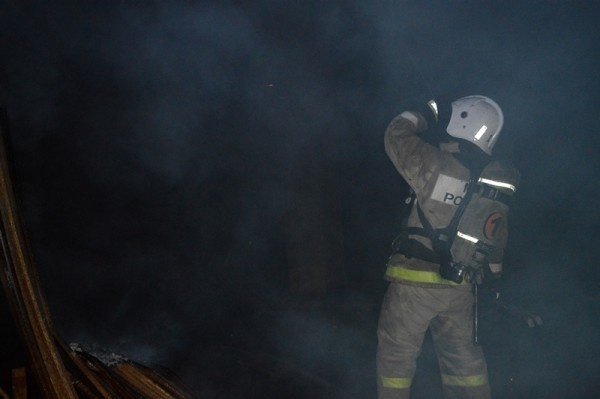 Пожар в садовом доме в городском округе Дмитров